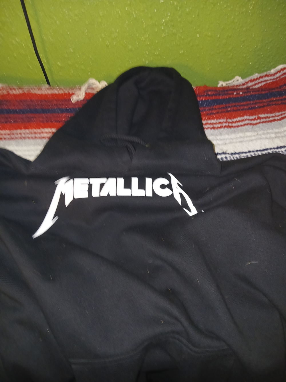 Metallica Black Logo Hoodie